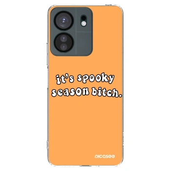 Picasee husă transparentă din silicon pentru Xiaomi Redmi 13C 4G - Spooky season
