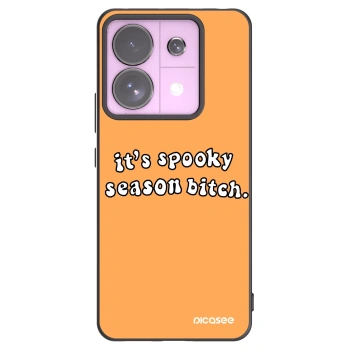 Picasee husă neagră din silicon pentru Xiaomi Redmi Note 13 Pro 5G - Spooky season