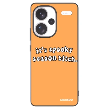 Picasee husă neagră din silicon pentru Xiaomi Redmi Note 13 Pro+ 5G - Spooky season