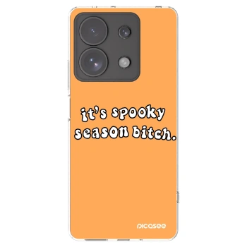 Picasee husă transparentă din silicon pentru Xiaomi Redmi Note 13 Pro 4G - Spooky season