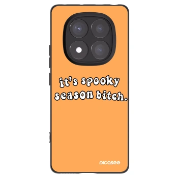 Picasee husă neagră din silicon pentru Xiaomi Redmi Note 14 Pro 5G - Spooky season