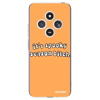Picasee husă transparentă din silicon pentru Xiaomi Redmi 14C - Spooky season
