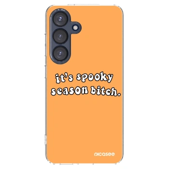 Picasee husă transparentă din silicon pentru Samsung Galaxy S25 5G - Spooky season