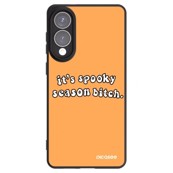 Picasee husă neagră din silicon pentru Samsung Galaxy S25 Edge 5G - Spooky season