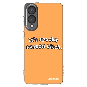 Picasee husă transparentă din silicon pentru Samsung Galaxy S25 Edge 5G - Spooky season