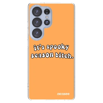 Picasee husă transparentă din silicon pentru Samsung Galaxy S25 Ultra 5G - Spooky season