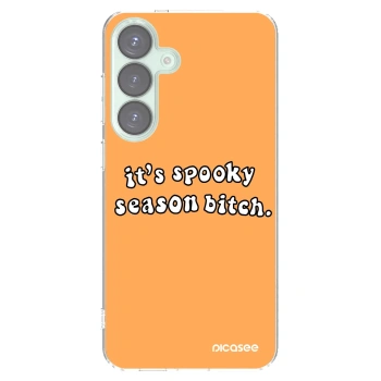 Picasee husă transparentă din silicon pentru Samsung Galaxy S25+ 5G - Spooky season