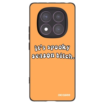Picasee husă neagră din silicon pentru Xiaomi Redmi Note 14 Pro 4G - Spooky season