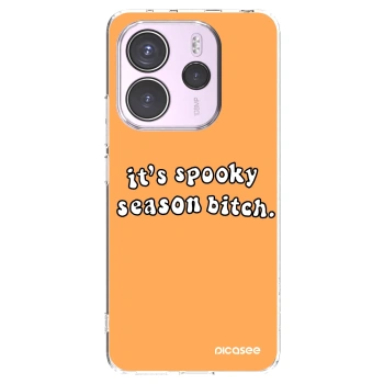 Picasee husă transparentă din silicon pentru Xiaomi Redmi Note 14 4G - Spooky season