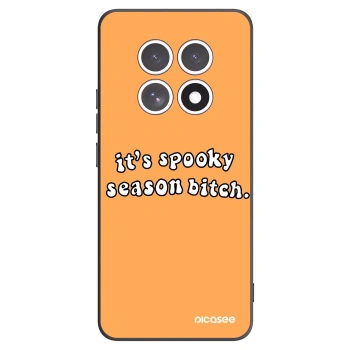 Picasee husă neagră din silicon pentru Xiaomi Redmi Note 15 4G - Spooky season