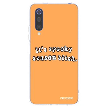 Picasee husă transparentă din silicon pentru Xiaomi Mi 9 SE - Spooky season