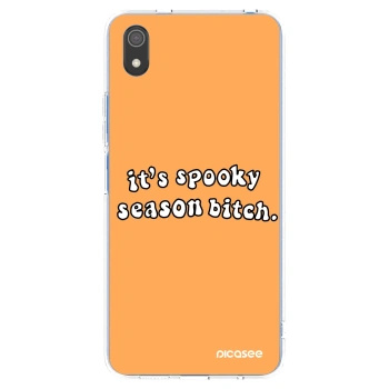 Picasee husă transparentă din silicon pentru Xiaomi Redmi 7A - Spooky season