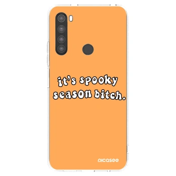 Picasee husă transparentă din silicon pentru Xiaomi Redmi Note 8 - Spooky season