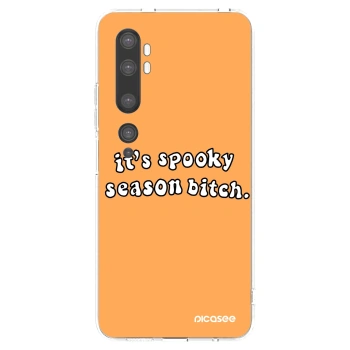 Picasee husă transparentă din silicon pentru Xiaomi Mi Note 10 (Pro) - Spooky season