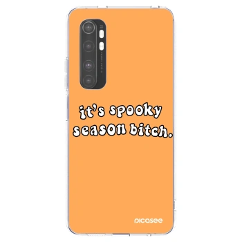 Picasee husă transparentă din silicon pentru Xiaomi Mi Note 10 Lite - Spooky season