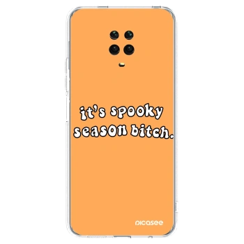 Picasee husă transparentă din silicon pentru Xiaomi Redmi Note 9S - Spooky season