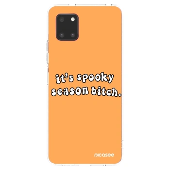 Picasee husă transparentă din silicon pentru Samsung Galaxy Note 10 Lite N770F - Spooky season