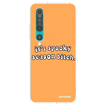 Picasee husă transparentă din silicon pentru Xiaomi Mi 10 - Spooky season