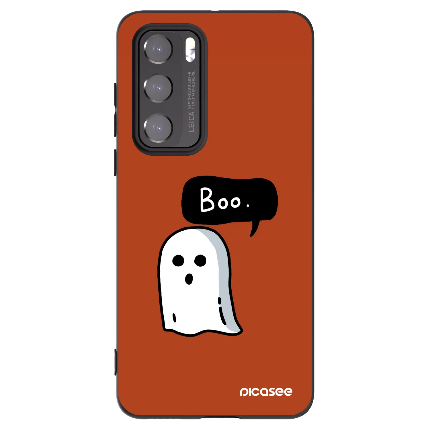 Picasee husă neagră din silicon pentru Huawei P40 - Boo