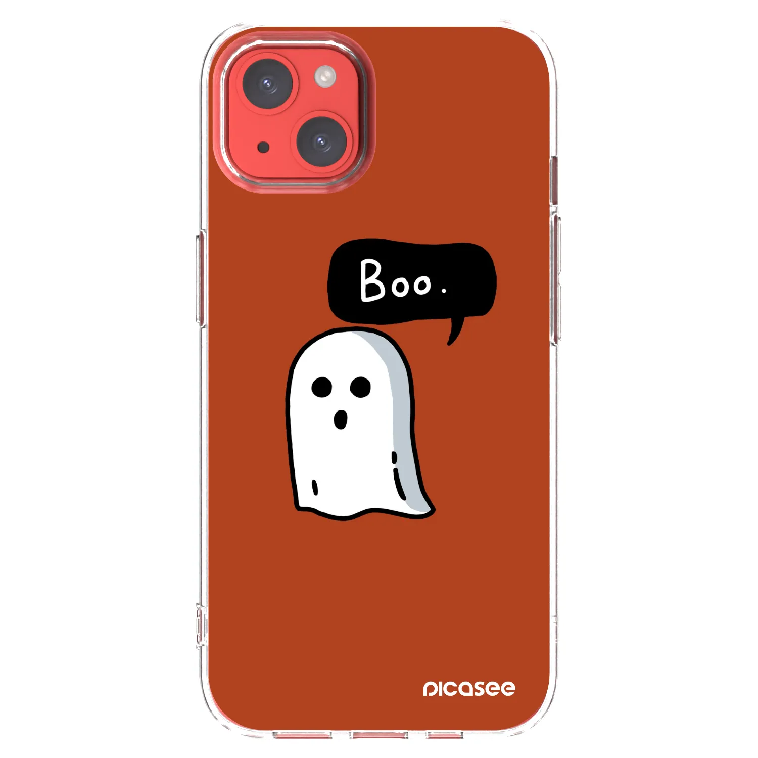 Picasee husă transparentă din silicon pentru Apple iPhone 13 - Boo