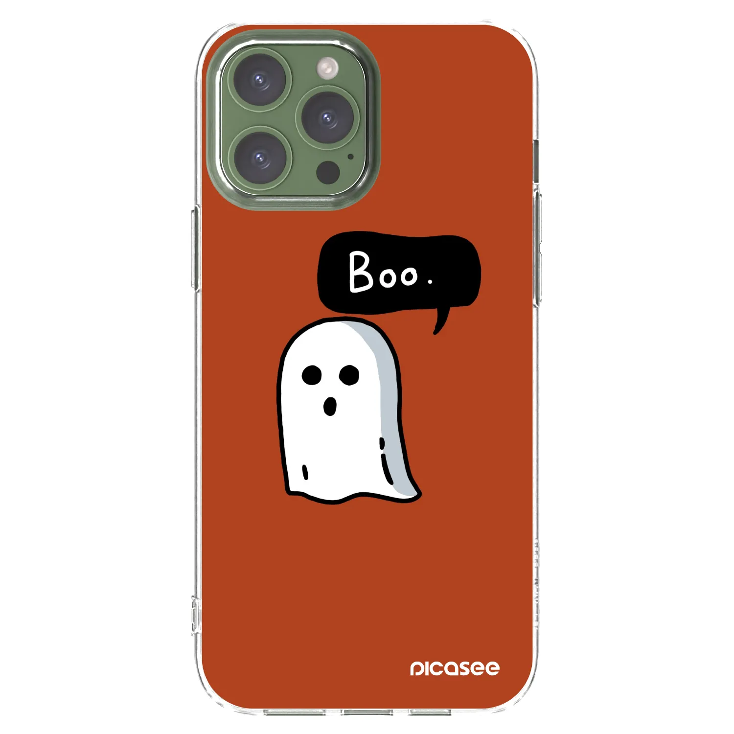 Picasee husă transparentă din silicon pentru Apple iPhone 13 Pro Max - Boo