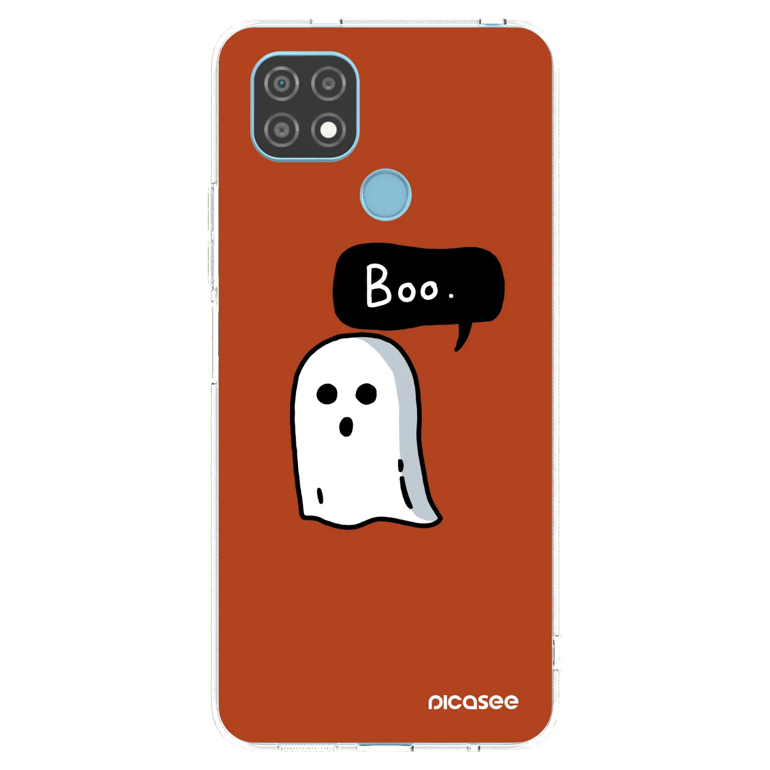 Picasee husă transparentă din silicon pentru Realme C21 - Boo