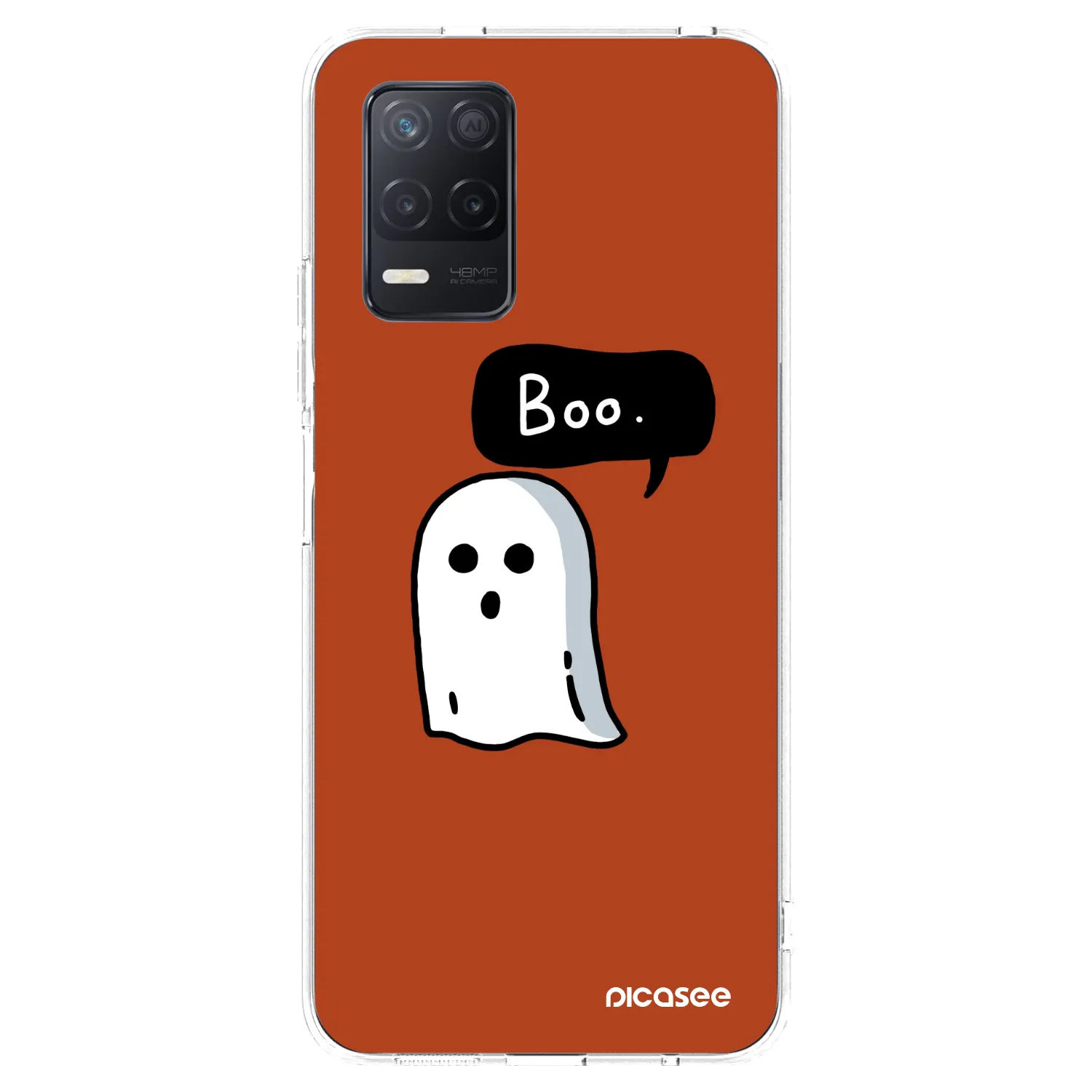 Picasee husă transparentă din silicon pentru Realme 8 5G - Boo