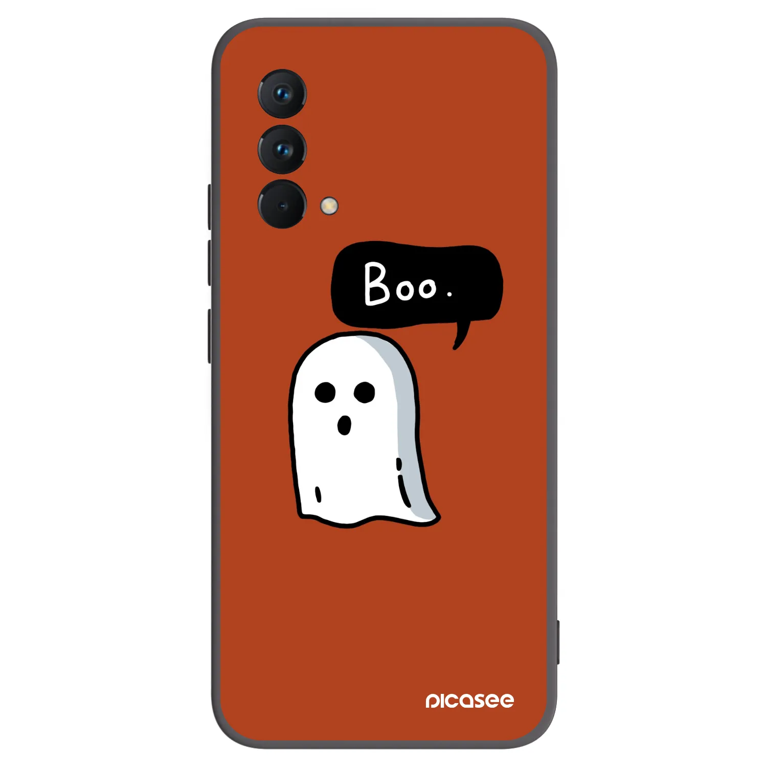 Picasee husă neagră din silicon pentru Realme GT Master Edition 5G - Boo