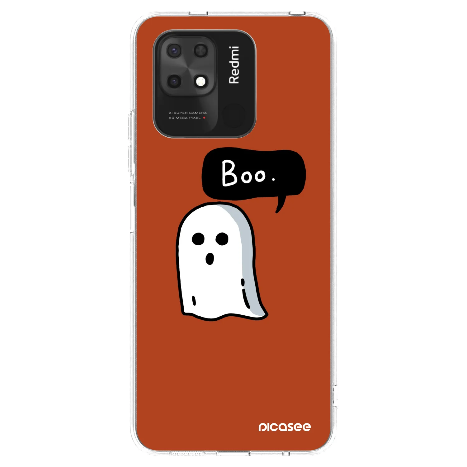 Picasee husă transparentă din silicon pentru Xiaomi Redmi 10C - Boo