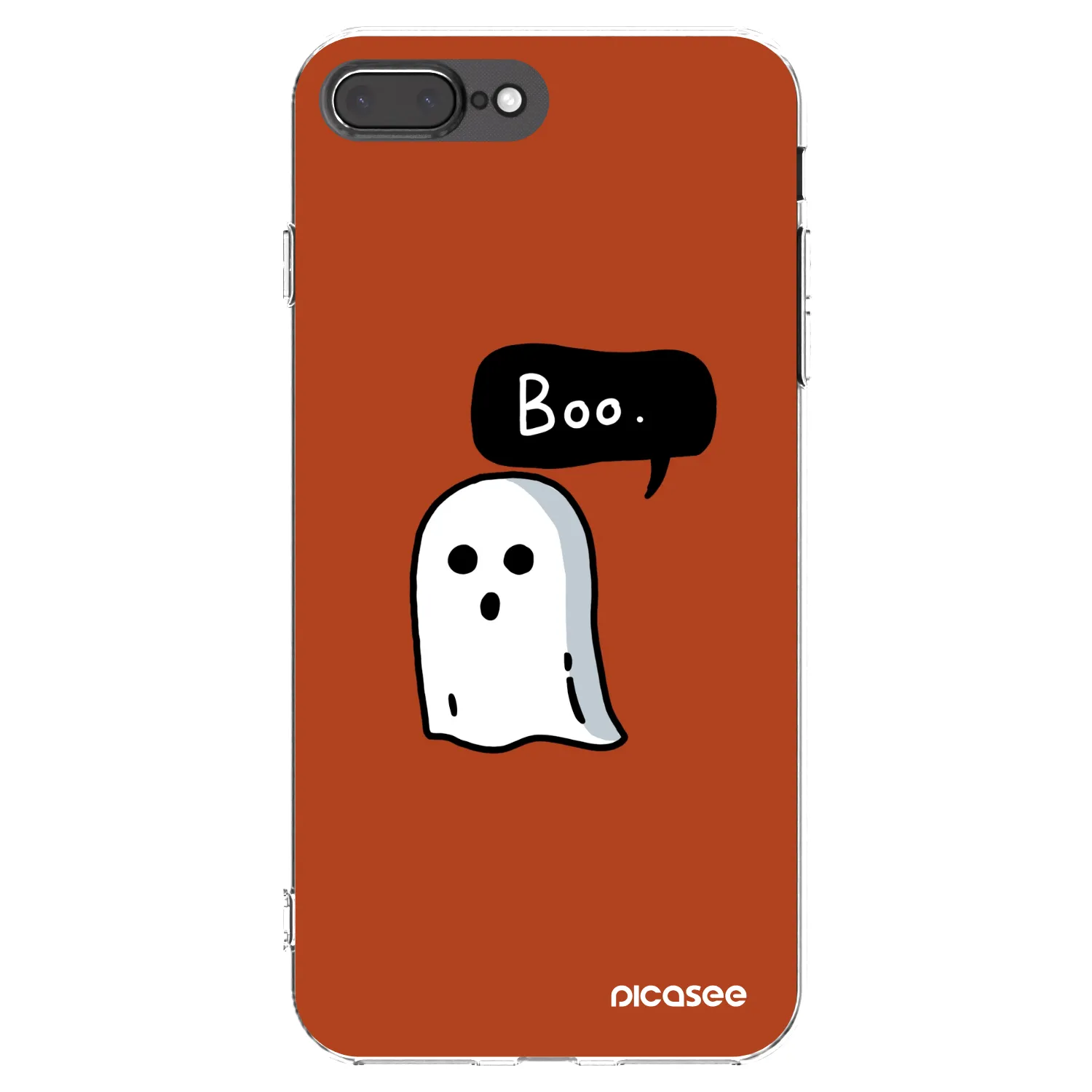 Picasee husă transparentă din silicon pentru Apple iPhone 8 Plus - Boo