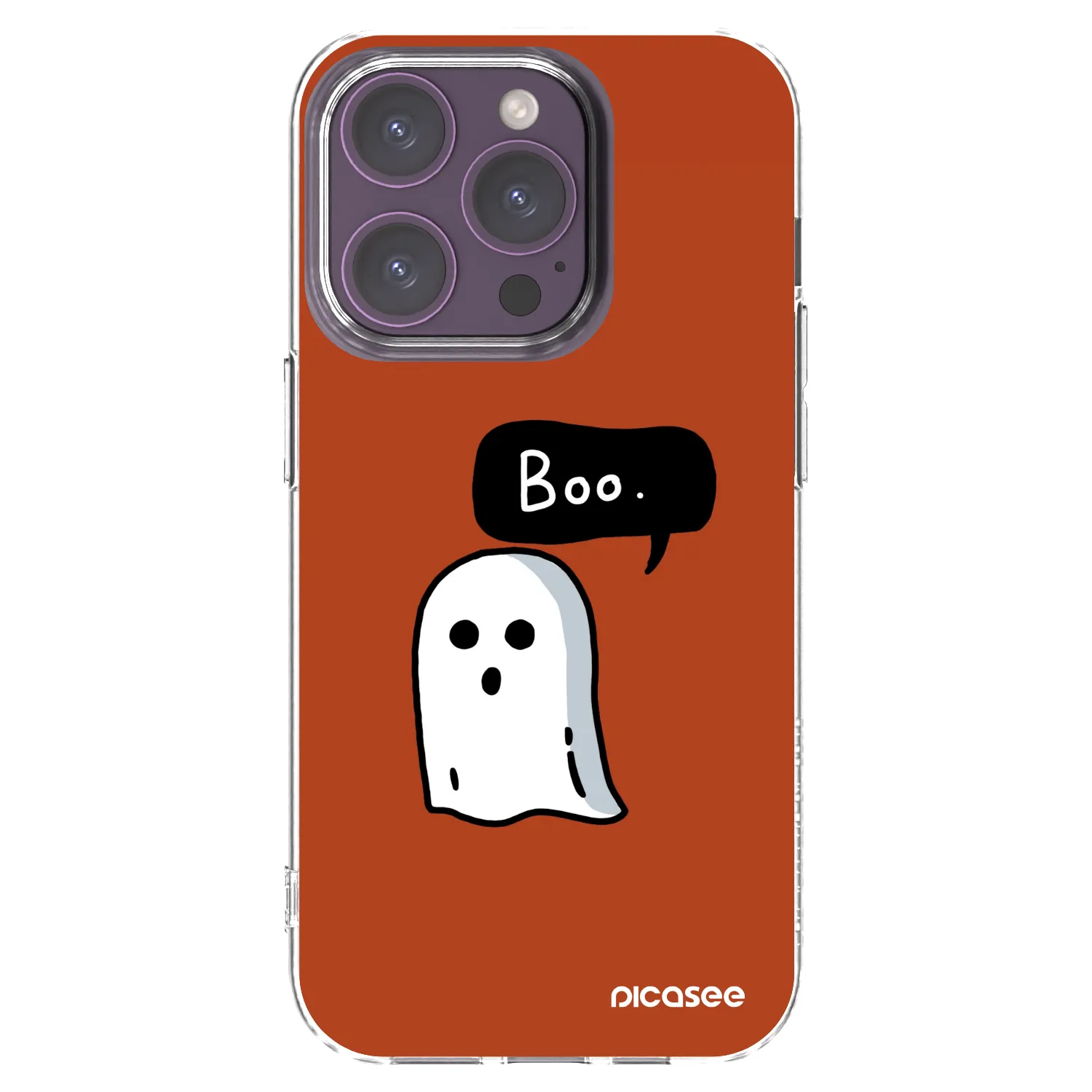 Picasee husă transparentă din silicon pentru Apple iPhone 14 Pro - Boo