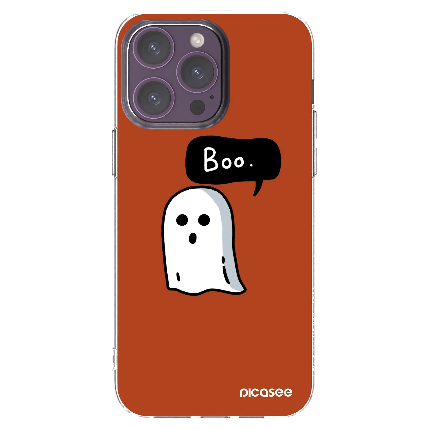 Picasee husă transparentă din silicon pentru Apple iPhone 14 Pro Max - Boo