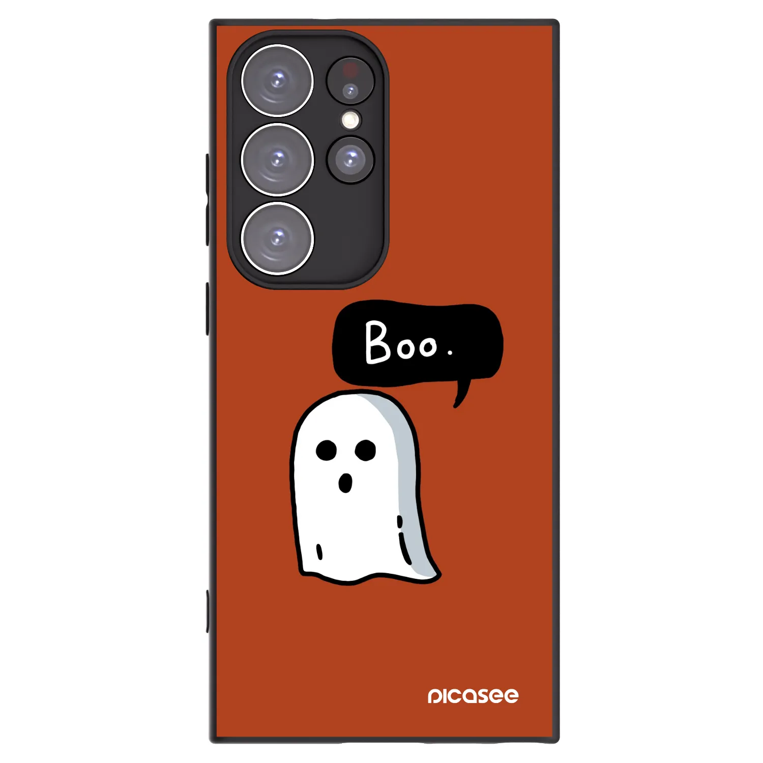 Picasee husă neagră din silicon pentru Samsung Galaxy S23 Ultra 5G - Boo