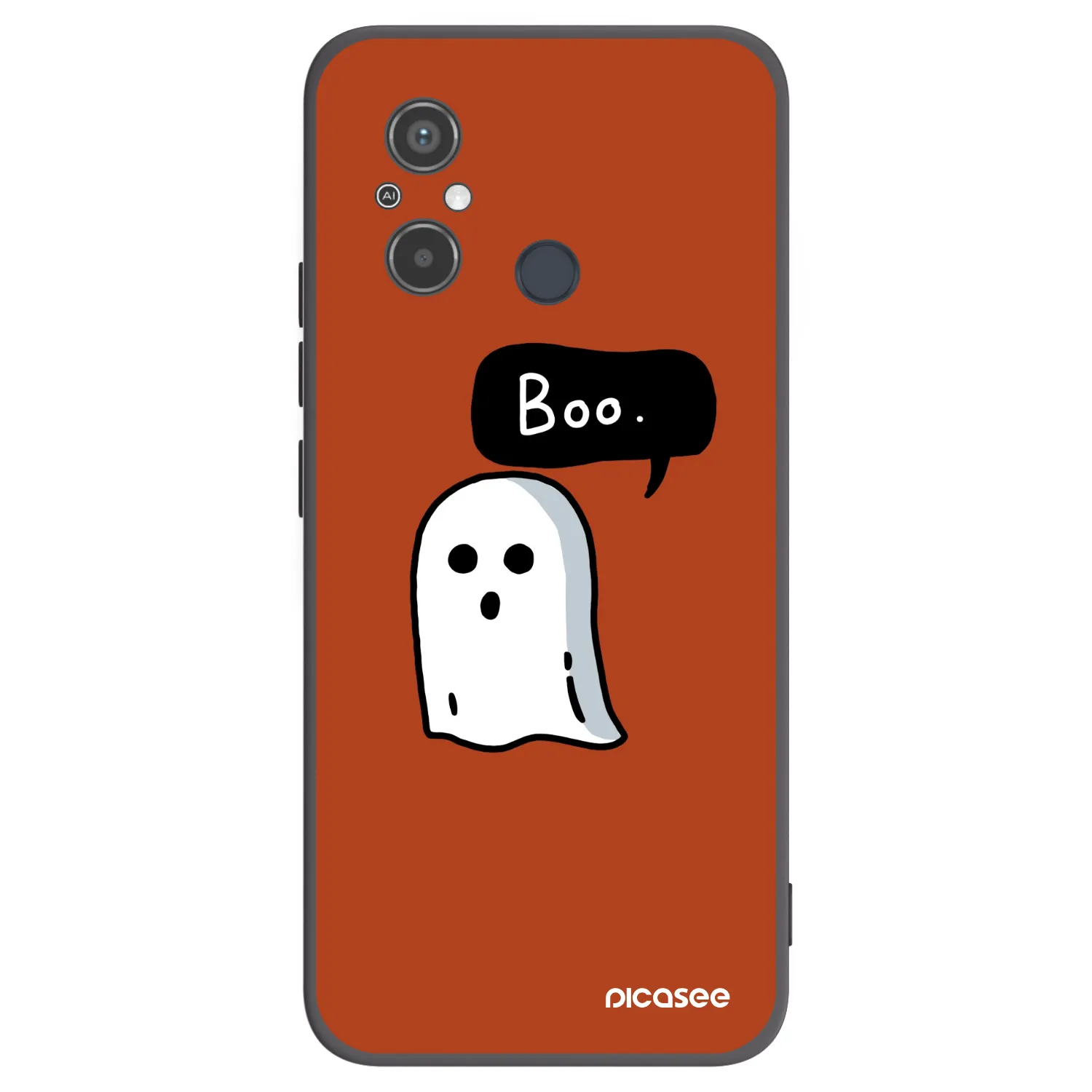 Picasee husă neagră din silicon pentru Xiaomi Redmi 12C - Boo