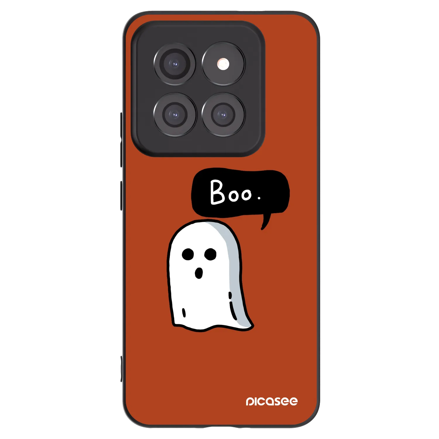 Picasee husă neagră din silicon pentru Xiaomi 14 Pro - Boo