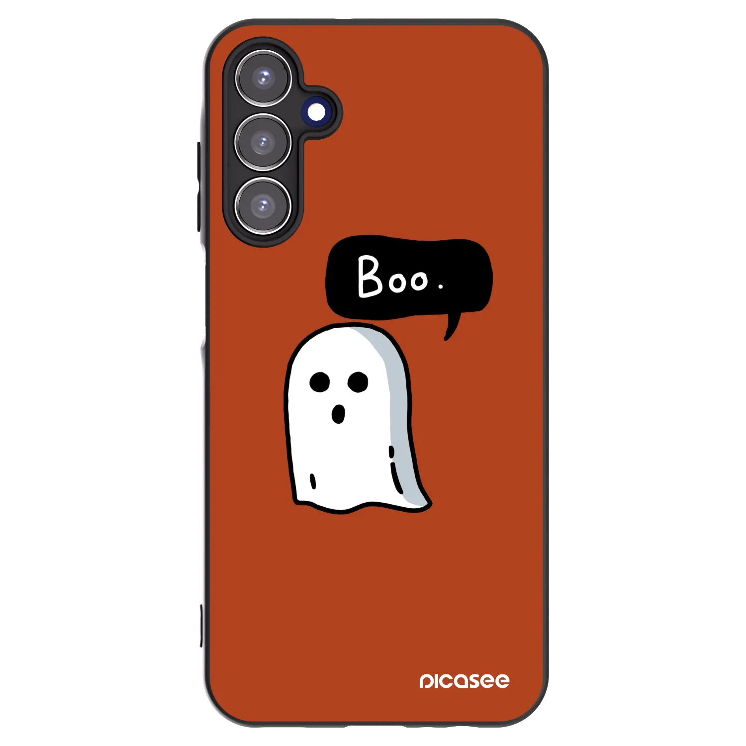 Picasee husă neagră din silicon pentru Samsung Galaxy A15 A155F 4G - Boo