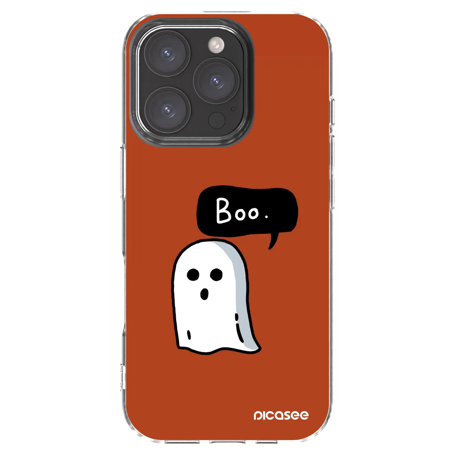 Picasee husă transparentă din silicon pentru Apple iPhone 16 Pro - Boo