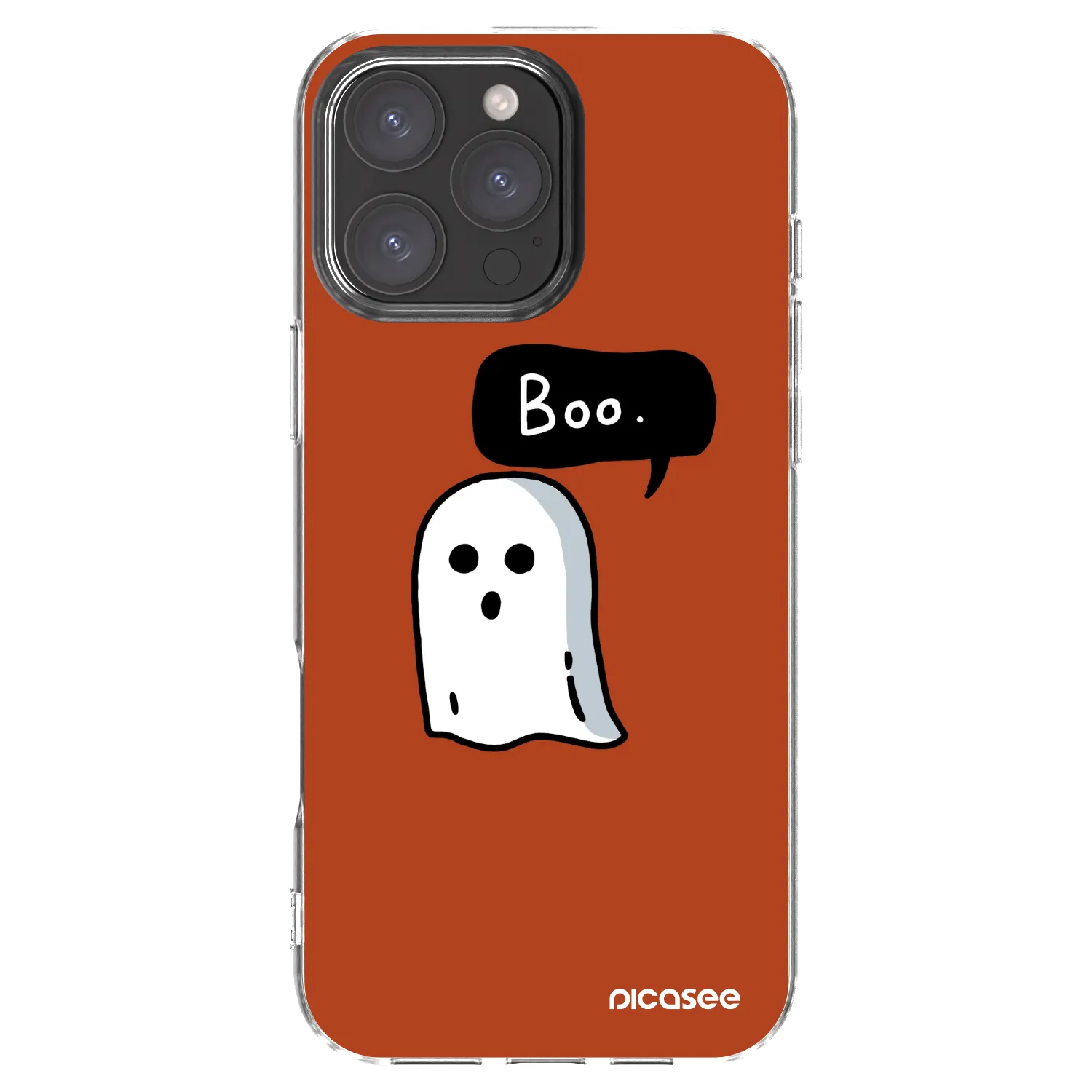 Picasee husă transparentă din silicon pentru Apple iPhone 16 Pro Max - Boo