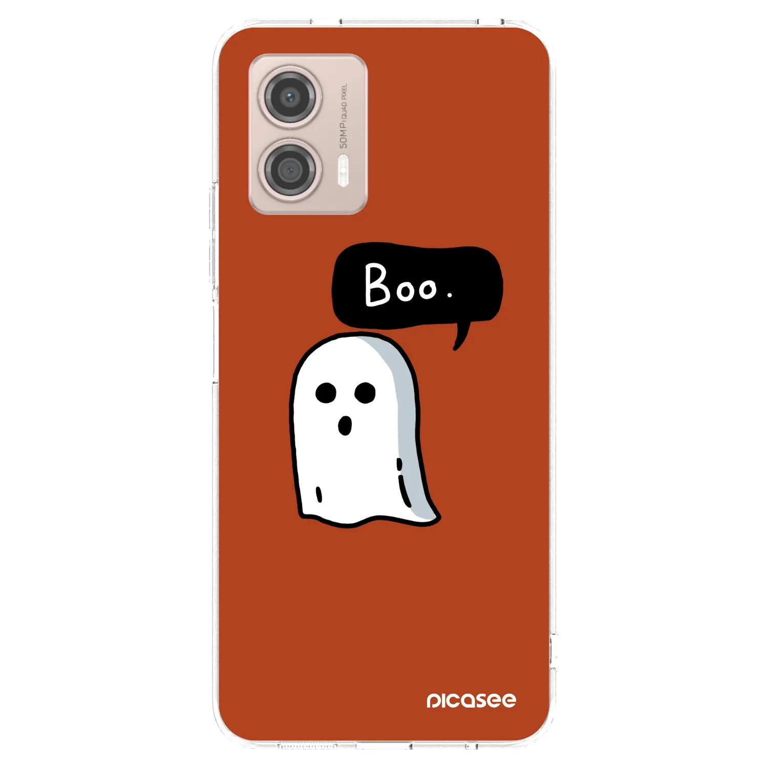 Picasee husă transparentă din silicon pentru Motorola Moto G53 5G - Boo