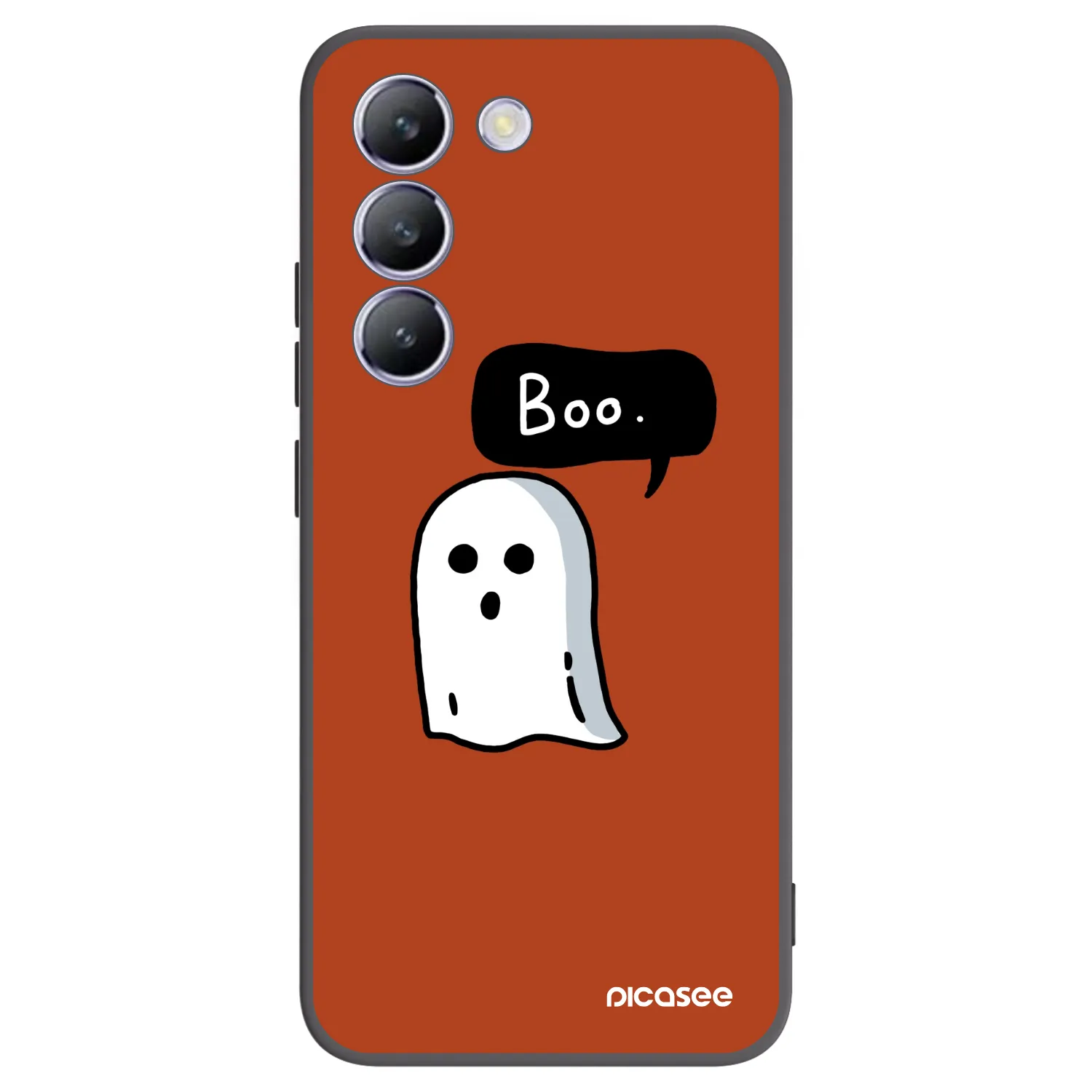 Picasee husă neagră din silicon pentru Vivo V40 SE 5G - Boo