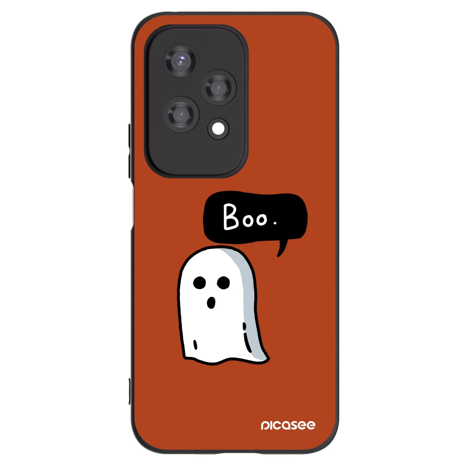 Picasee husă neagră din silicon pentru Honor 200 Lite - Boo