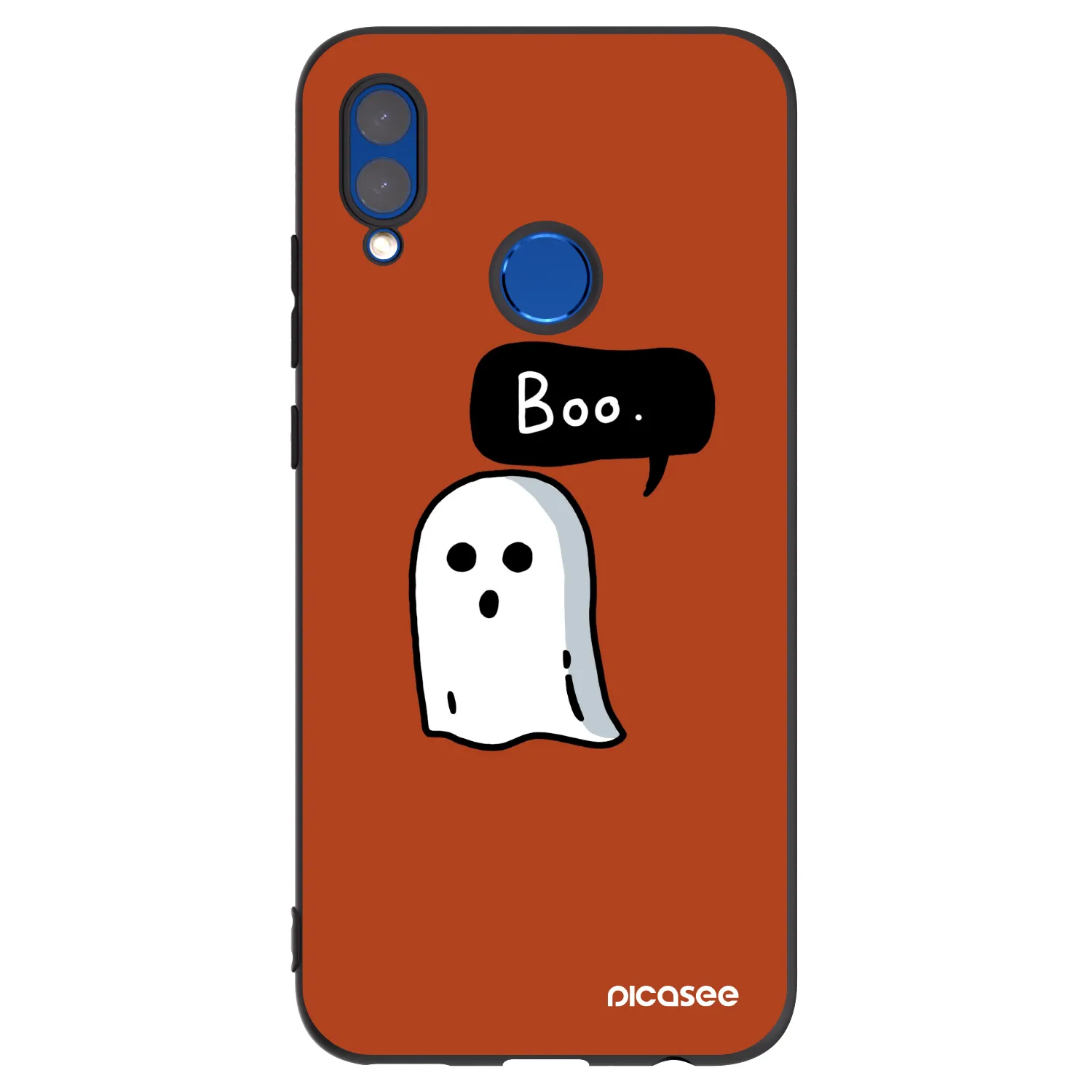 Picasee husă neagră din silicon pentru Honor 10 Lite - Boo