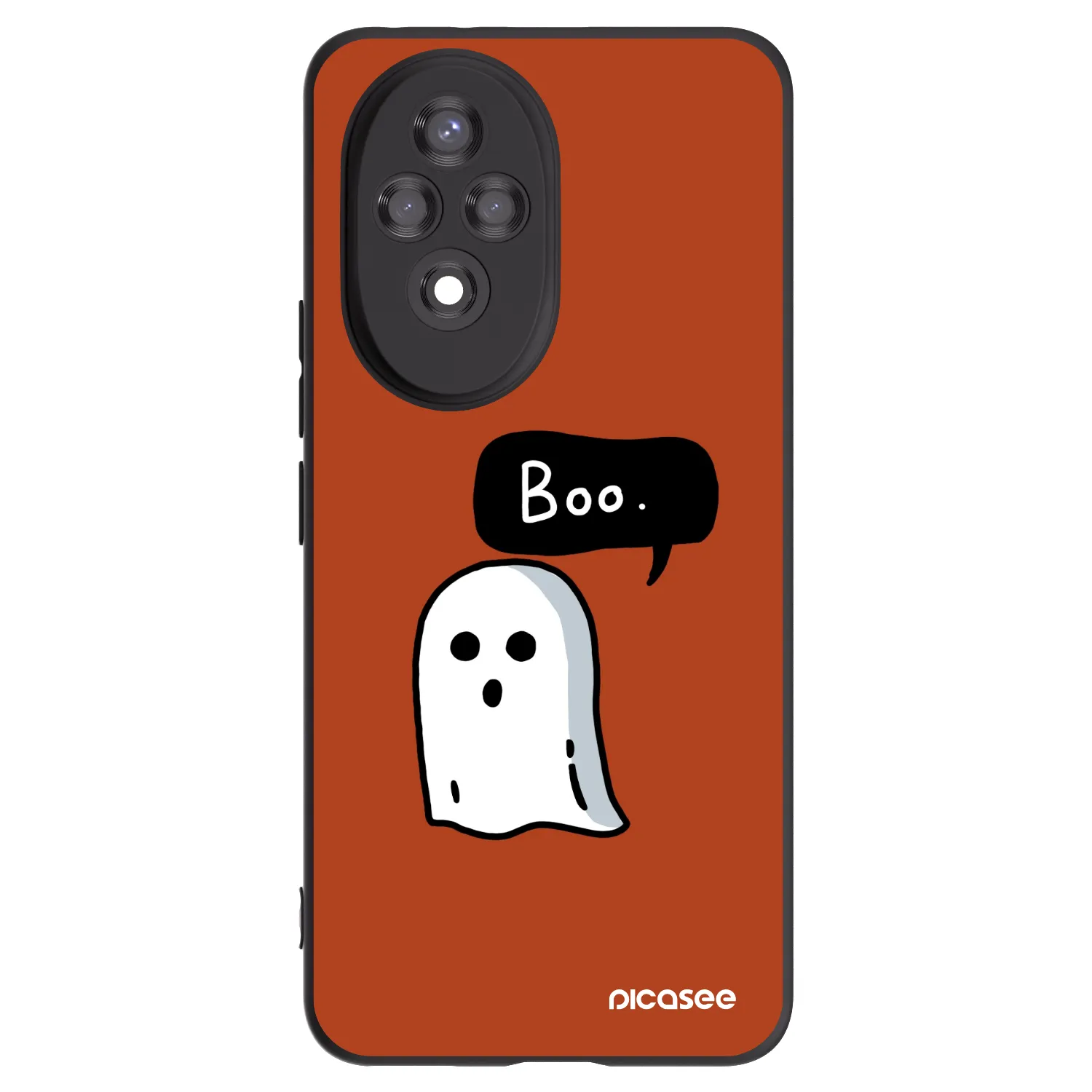 Picasee husă neagră din silicon pentru Honor 200 Pro 5G - Boo