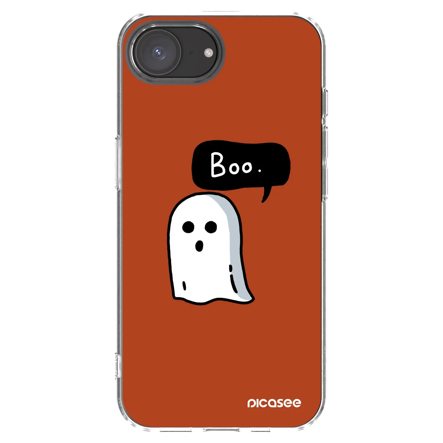 Picasee husă transparentă din silicon pentru Apple iPhone 16e - Boo
