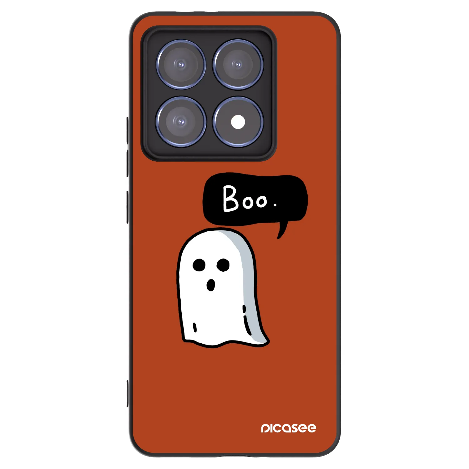 Picasee husă neagră din silicon pentru Xiaomi 14T Pro - Boo