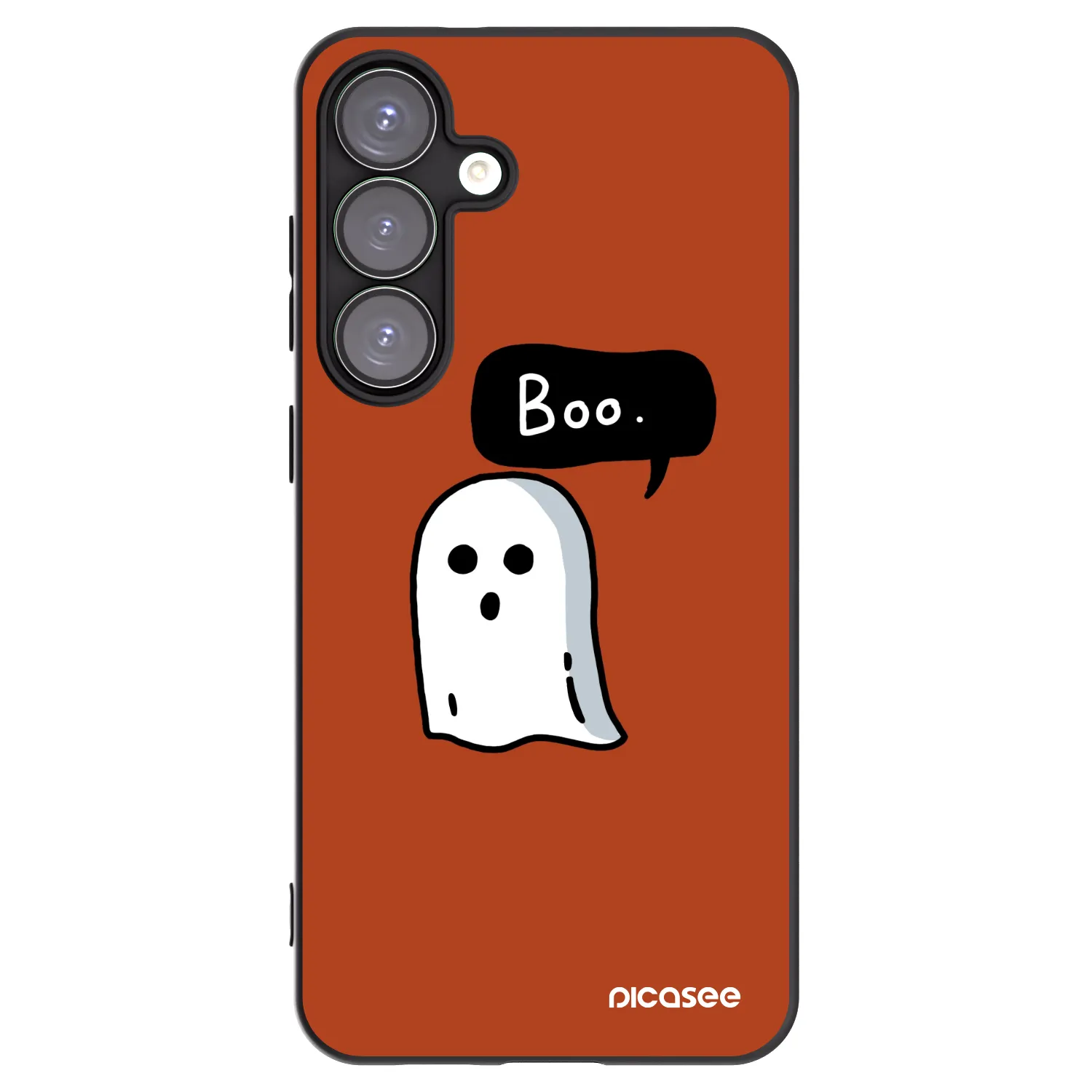 Picasee husă neagră din silicon pentru Samsung Galaxy S25+ 5G - Boo