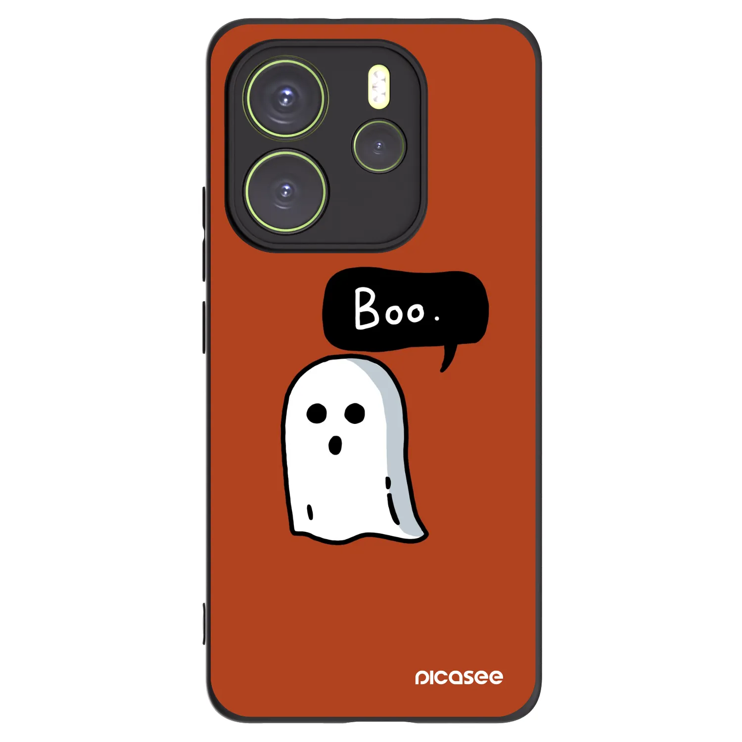 Picasee husă neagră din silicon pentru Xiaomi Redmi Note 14 4G - Boo