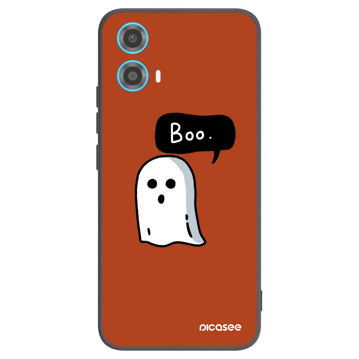 Picasee husă neagră din silicon pentru Motorola Moto G34 5G - Boo
