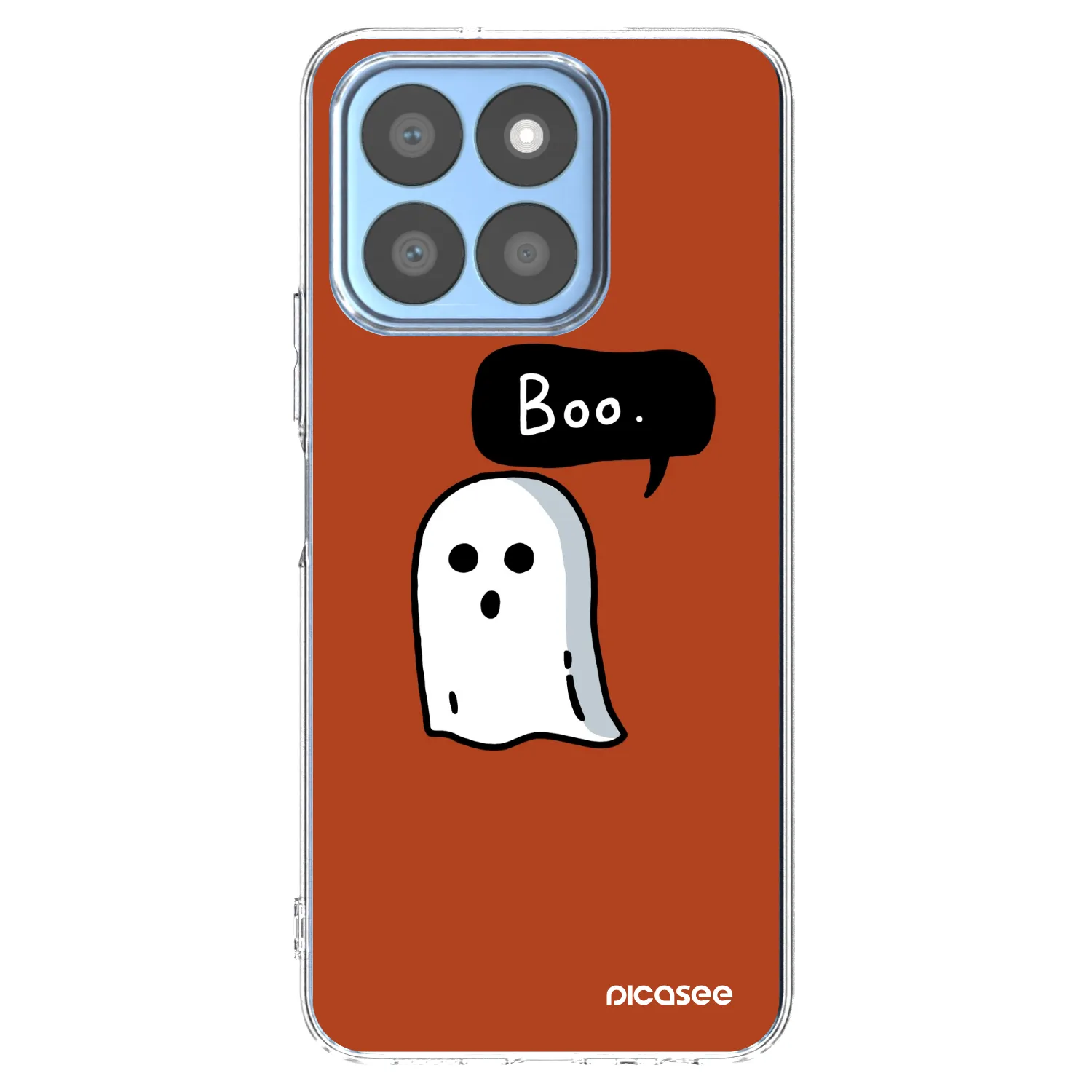 Picasee husă transparentă din silicon pentru Honor X8c - Boo