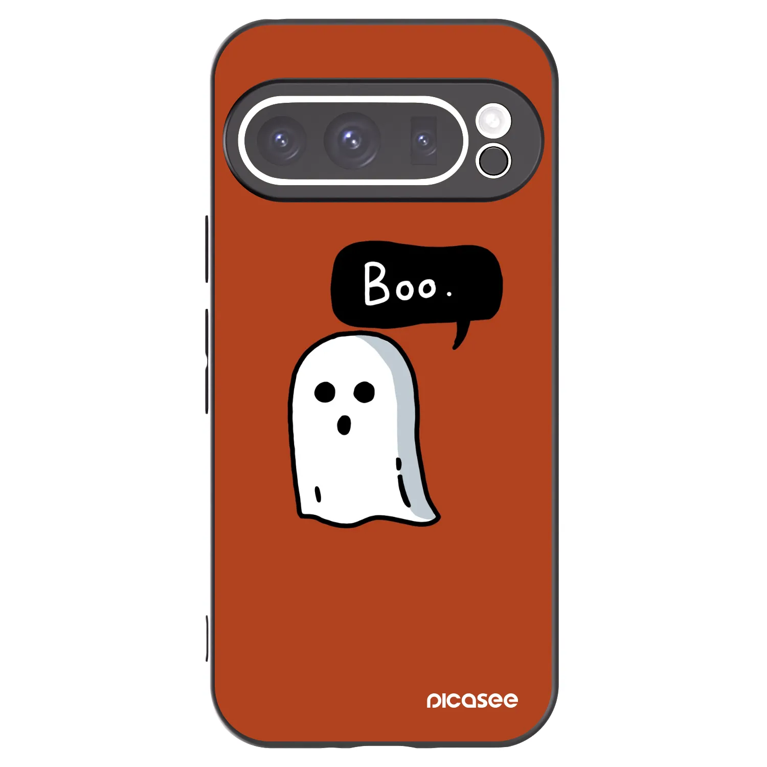 Picasee husă neagră din silicon pentru Google Pixel 9 Pro - Boo